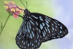 "Blue Tiger" 7 x 7"